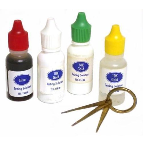 Test acido oro 10k 14k - 14k,, e