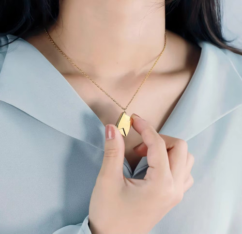 Pendente collana lettera - collana, con