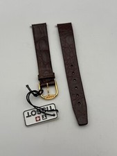 tissot 16mm cinturino strap with buckle and tag
