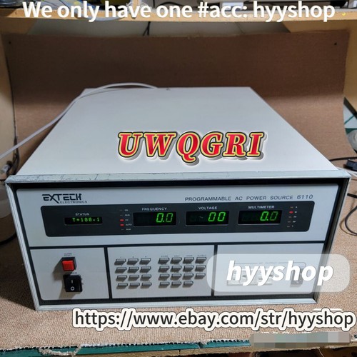 Extech 6110 fonte - extech,