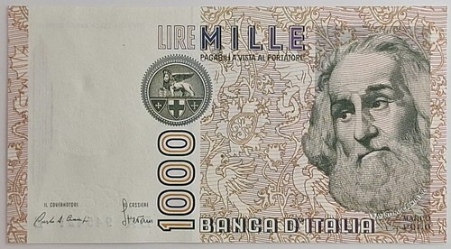 1000 lire marco polo - lire,
