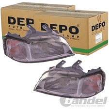 2X DEPO H4 FARI CROMATI Adatti