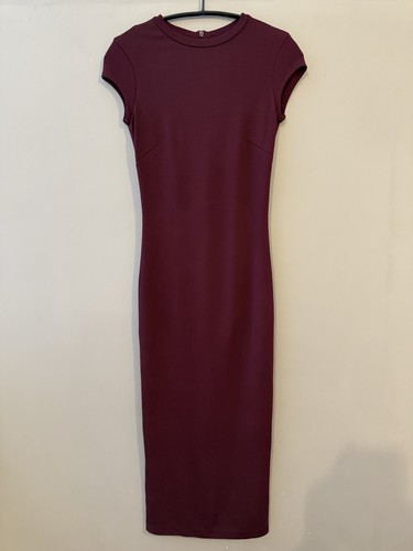 Maxi abito bordeaux uk 8 - bordeaux,