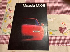 Mazda MX-5 Miata MX5 2 pag . Comunicato stampa