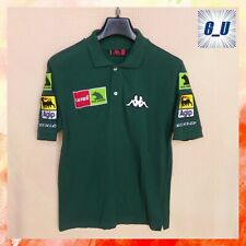 RARISSIMA POLO ROBE DI KAPPA CAJA MADRID AGIP DERBI DUNLOP TAGLIA XS VINTAGE 