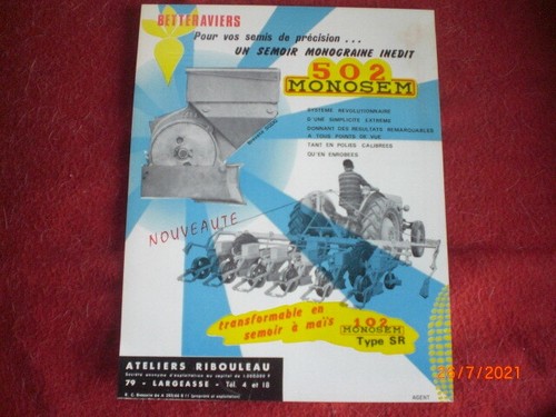 Ancien prospectus - ancien,