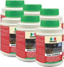 PULI FORNO 1KGX6PZ Detergente Gel Disincrostante E Sgrassatore per Forni, Barbec