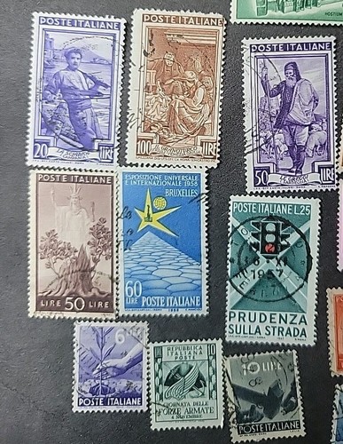 Raro lotto francobolli - di,