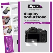 6x Pellicola Protettiva per Panasonic Lumix FZ200 Protezione Schermo Claro