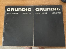 2 manuali radio GRUNDIG WORLD