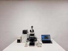 Leica Tipo DM6000B Verticale LED Microscopio W/Amscope & 6 X Obiettivi Sistema