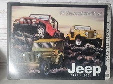 Insegna mancava latta jeep - latta,