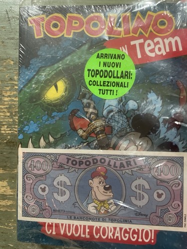 Topolino team banconota - in,