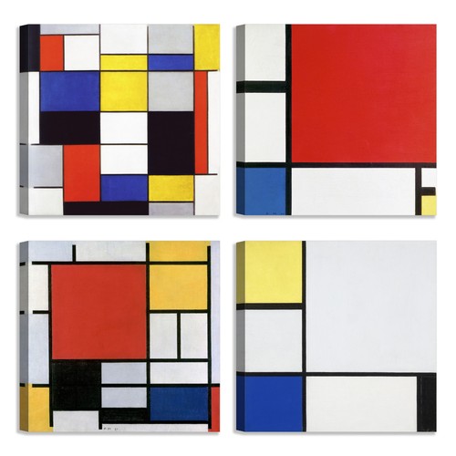 Set quadri piet - set, 4