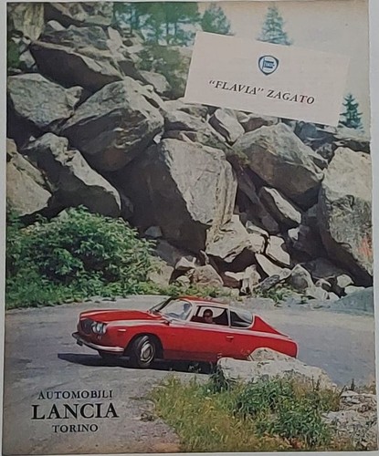 Advert pubblicità 1964 lancia - pubblicità,