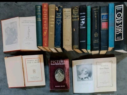 Libri vari inglese vintage - in,