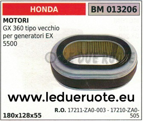 17210za0505 spugna filtro aria - filtro,