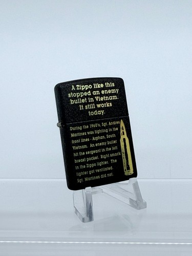Genuine black crackle zippo - genuine,