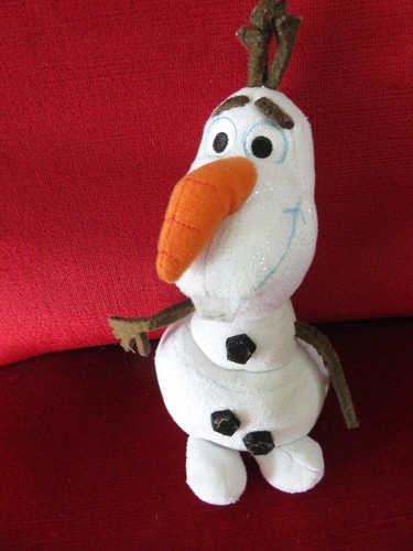 Peluche doudou olaf reine - olaf,