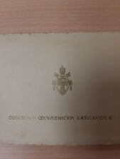 VATICANO CONCILIO ECUMENICO GIOVANNI XXIII 8 MONETE 500 LIRE ARG.