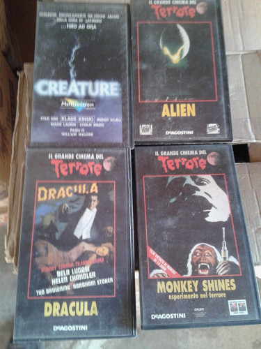 Lotto vhs film terrore - film,