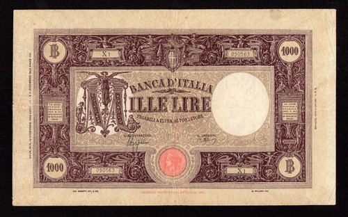 Mille 1000 lire grande - lire, m