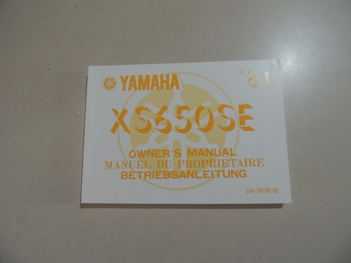 Yamaha 650 1981 - yamaha, se