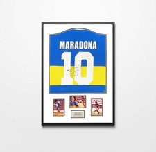 Autografo Maradona Autenticamente Firmato - Maglia Firmata Boca Juniors