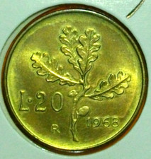 20 lire1968-1999 FDC ENTRA