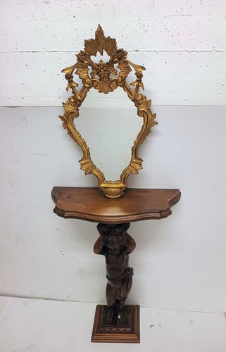 Putto consolle con - putto,