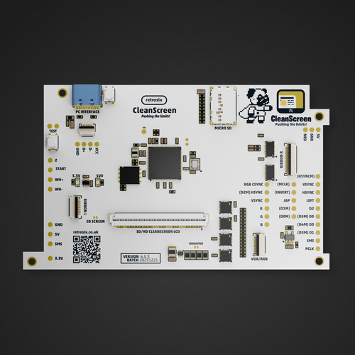 Game gear cleanscreen kit - cleanscreen, v4