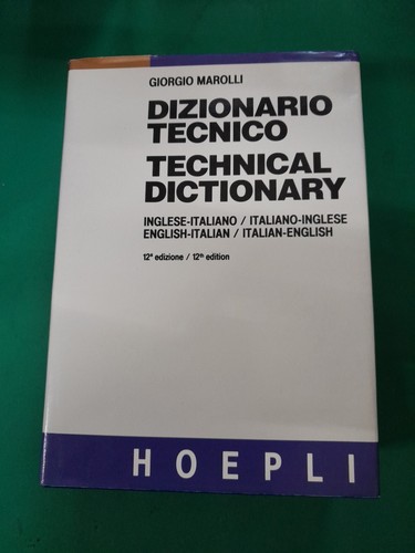 Dizionario tecnico - dizionario,