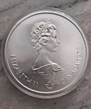 Moneta 10 Dollari Argento 1976