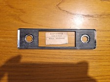 Frontalino Mascherina Mostrina Autovox Autoradio d' epoca