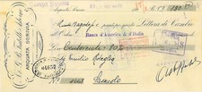 Lettera di cambio FRATELLI ASBORNO, Arquata Scrivia, 18 agosto 1930