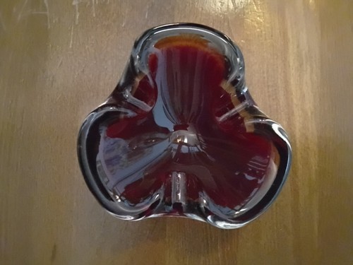 Posacenere vintage rosso - posacenere,