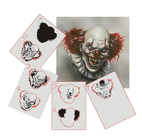 375 clown step - by,