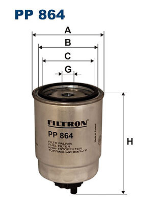 Filtron 864 filtro - 864,