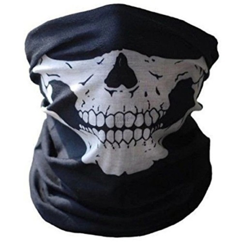 Bandana uomo moto nera - da,