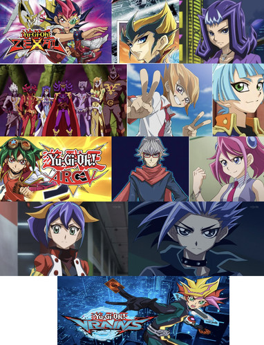 Mazzi personaggi yugioh zexal - mazzi,