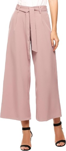 Pantaloni donna gamba larga - pantaloni,