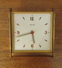 Ancien Réveil Pendule Horloge Collection Imexal Swiss Old Alarm Clock Pendulum