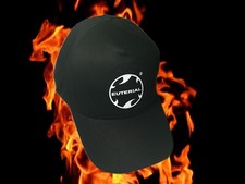 Cappello nero Cappello nero regolabile unisex a strappo outfit sport sportivo 84