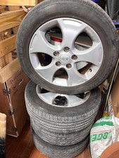 4 CERCHI IN LEGA DA 16 POLLICI 5 FORI 16X6J ET 51 KIA VENGA 1.4