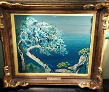 PITTORE -GIUSEPPE CASELLI- 'PINI A SAN FRUTTUOSO' - bellissimo!