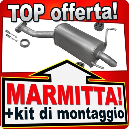 Silenziatore posteriore per - posteriore,