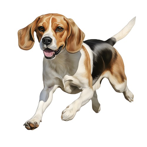 Adesivi beagle auto - adesivi,