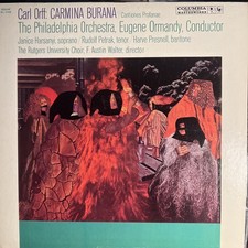 Carmina Burana SEALED Ormandy