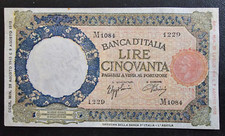 Regno D'Italia Banconota 50