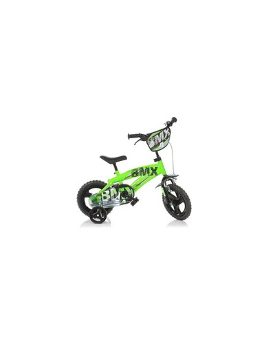 Bici verde bmx - 12'',